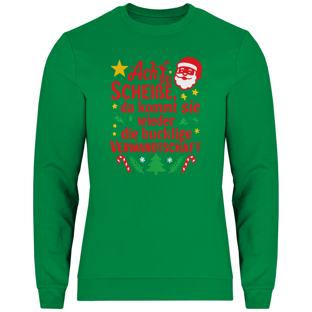 Herren Sweatshirt bucklige Verwandschaft