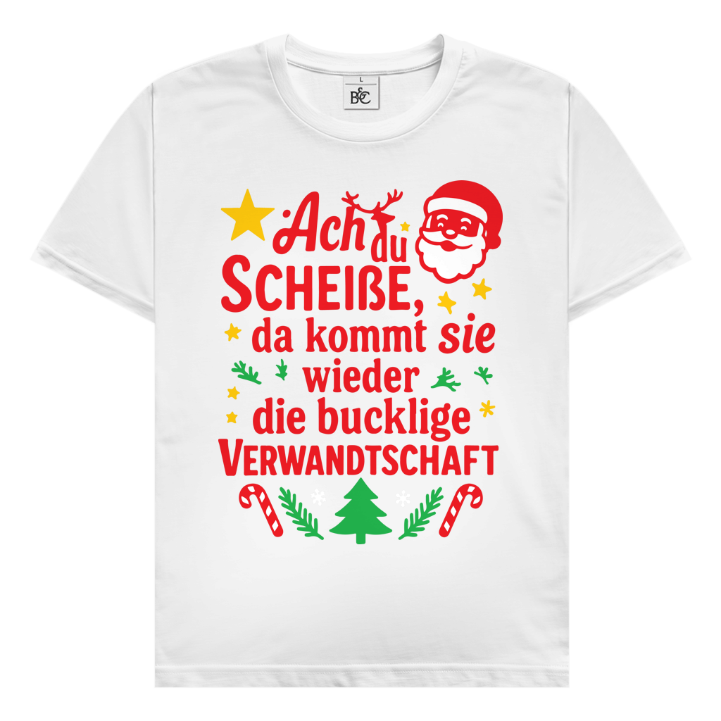 Herren T-Shirt bucklige Verwandtschaft