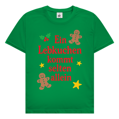 Herren T-Shirt Ein Lebkuchen kommt selten allein