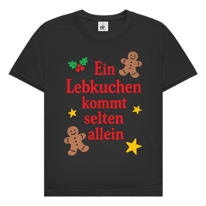 Herren T-Shirt Ein Lebkuchen kommt selten allein