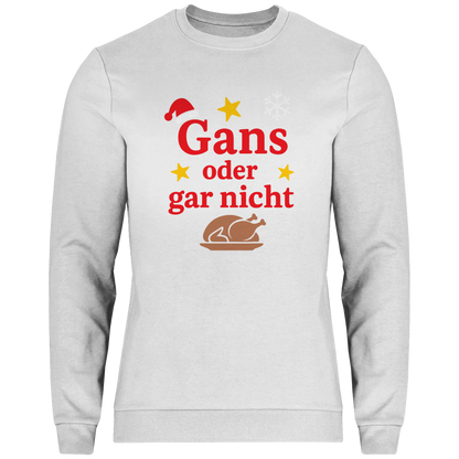 Herren Sweatshirt Gans oder gar nicht
