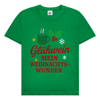 Herren T-Shirt Glühwein mein Weihnachtswunder
