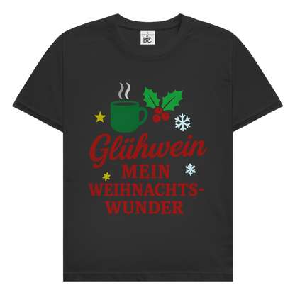 Herren T-Shirt Glühwein mein Weihnachtswunder