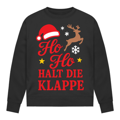 Damen Sweatshirt Ho Ho halt die Klappe