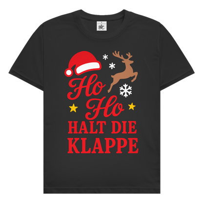 Herren T-Shirt Ho Ho halt die Klappe