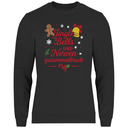 Herren Sweatshirt Jingle Bells und Nervenzusammenbruch