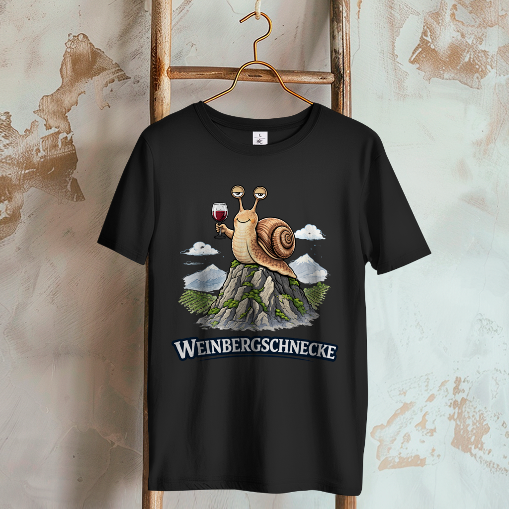 Damen T-Shirt Weinbergschnecke