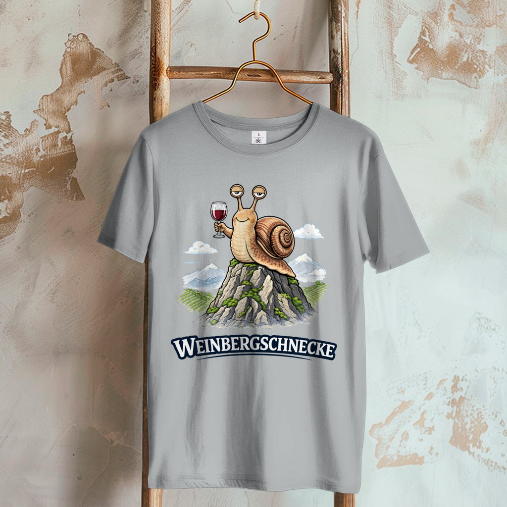 Damen T-Shirt Weinbergschnecke