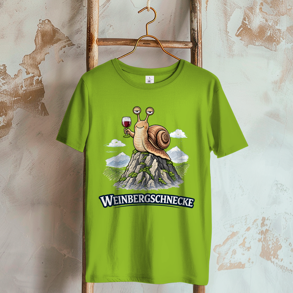 Damen T-Shirt Weinbergschnecke