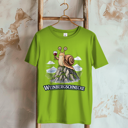 Damen T-Shirt Weinbergschnecke