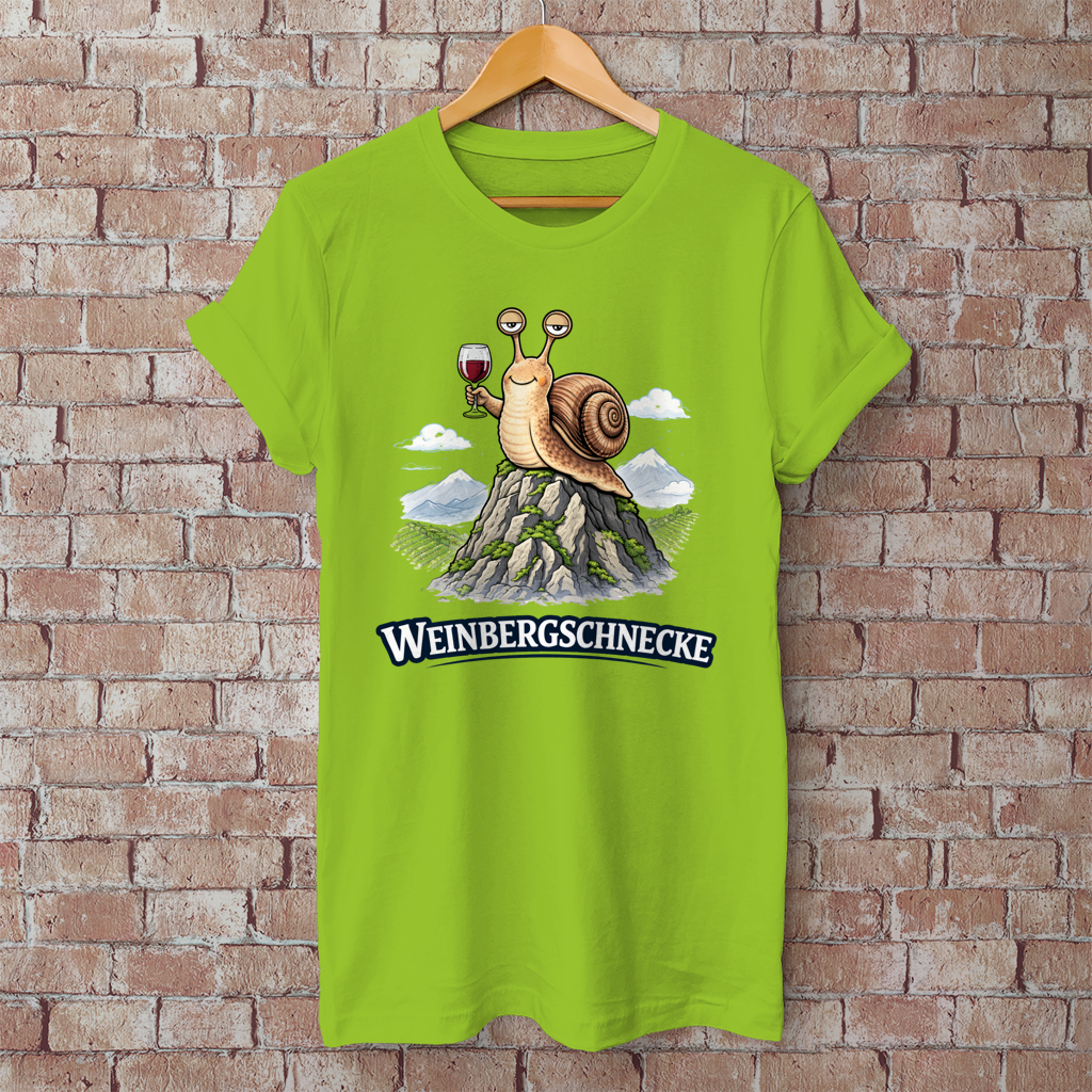 Herren T-Shirt Weinbergschnecke