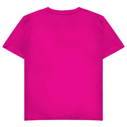 Damen Basic V-Neck Hundespaziergang mit Herz und Leine
