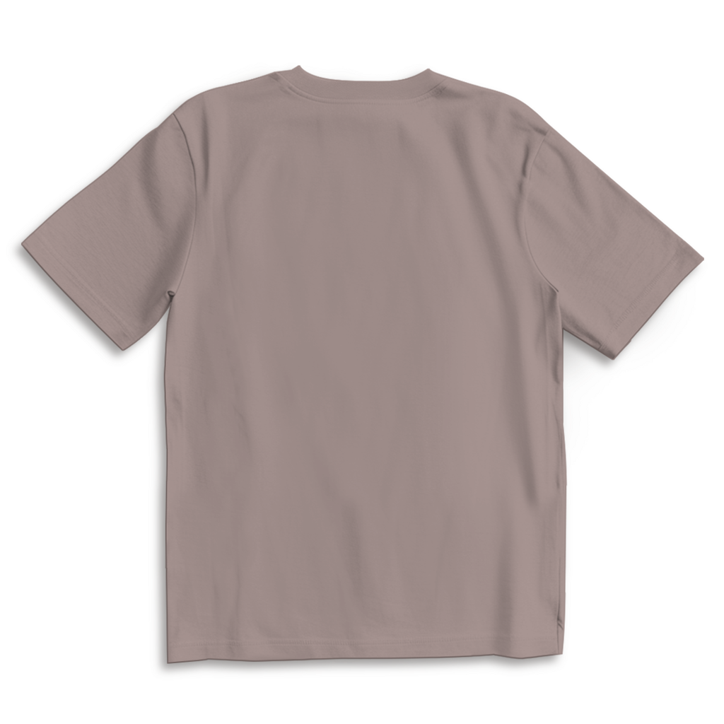 Oversize T-Shirt Hundespaziergang mit Herz und Leine