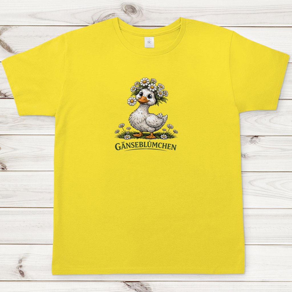 Herren T-Shirt Gänseblümchen