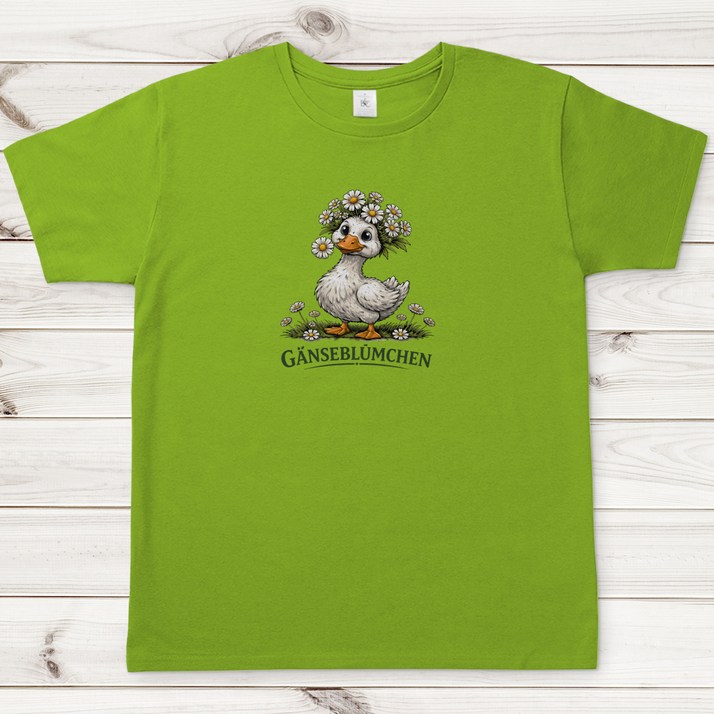 Herren T-Shirt Gänseblümchen