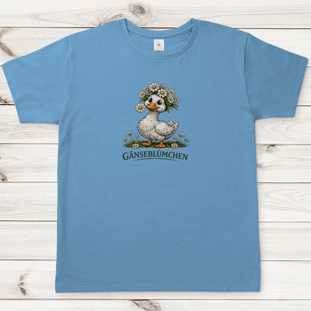 Herren T-Shirt Gänseblümchen