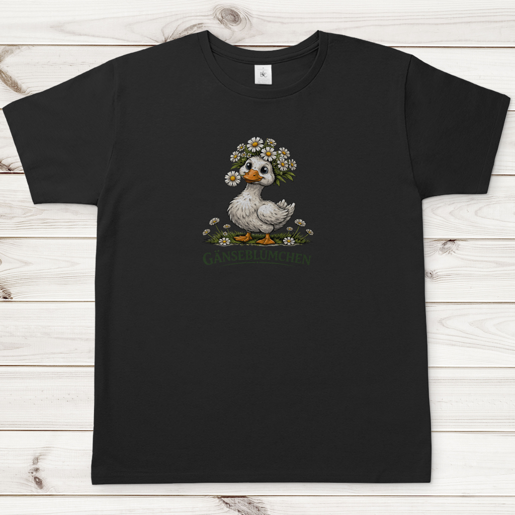 Herren T-Shirt Gänseblümchen