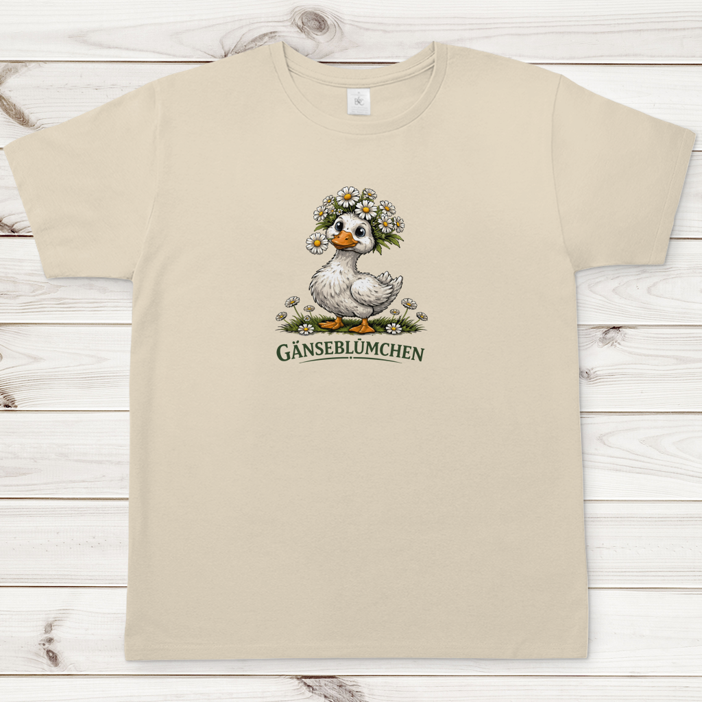 Herren T-Shirt Gänseblümchen