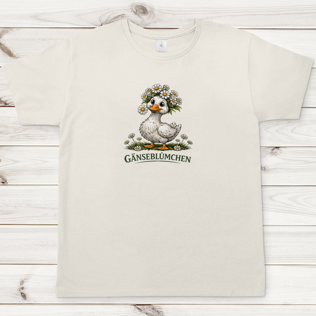 Herren T-Shirt Gänseblümchen