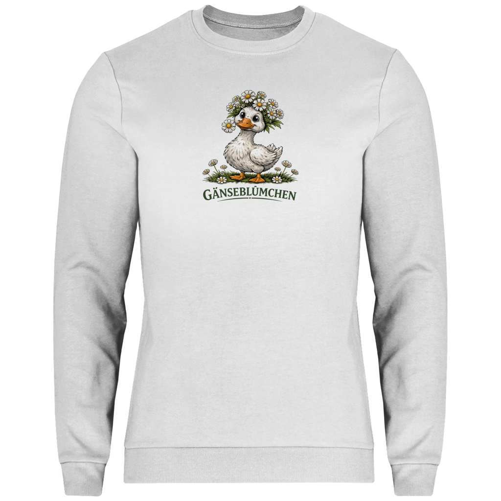 Herren Sweatshirt Gänseblümchen
