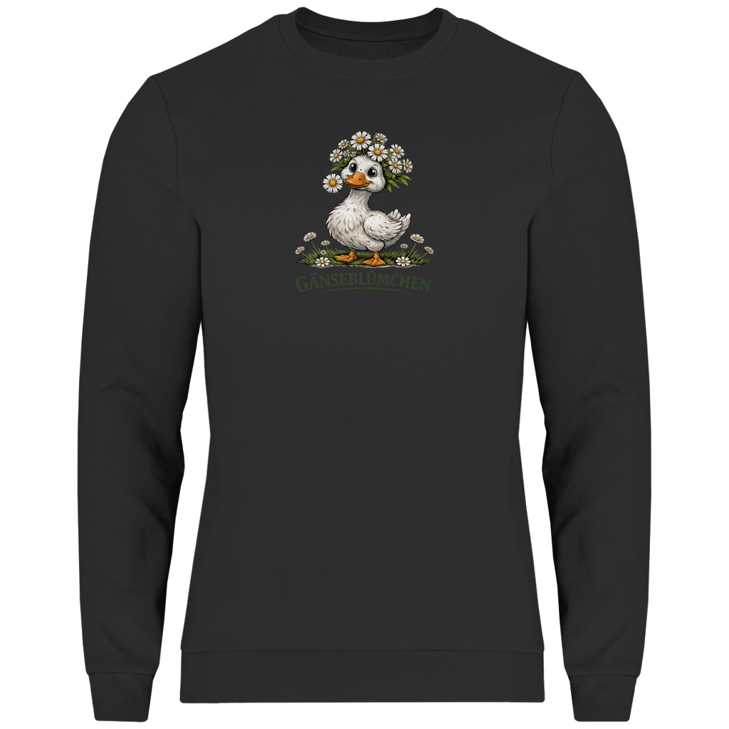 Herren Sweatshirt Gänseblümchen