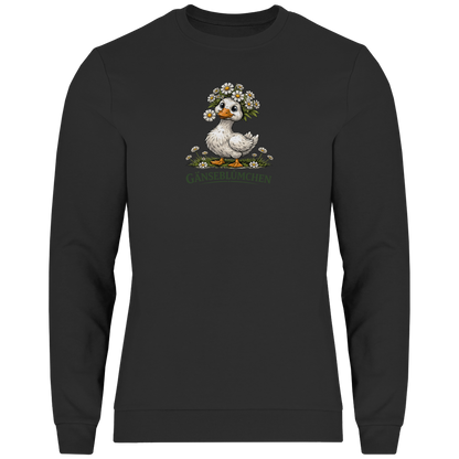 Herren Sweatshirt Gänseblümchen