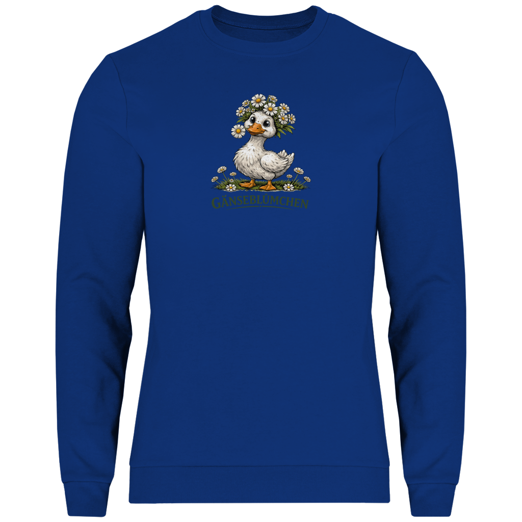 Herren Sweatshirt Gänseblümchen