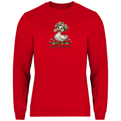 Herren Sweatshirt Gänseblümchen