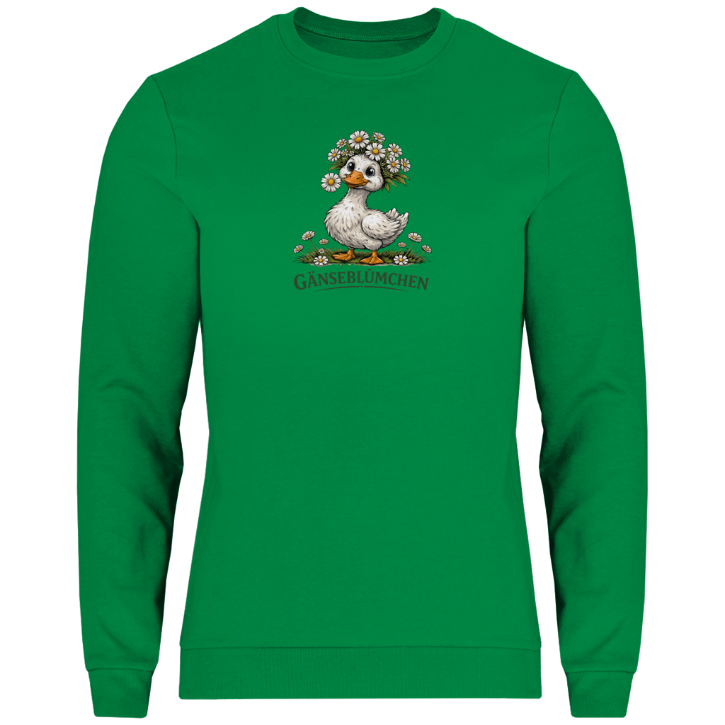 Herren Sweatshirt Gänseblümchen