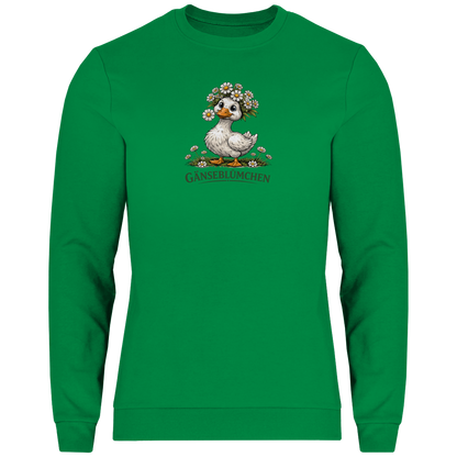 Herren Sweatshirt Gänseblümchen