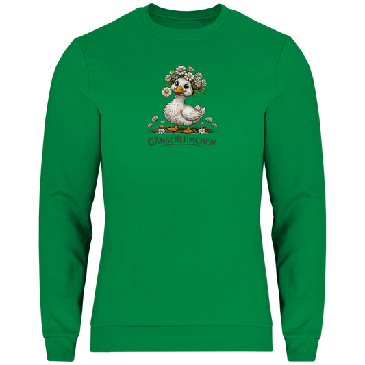 Herren Sweatshirt Gänseblümchen