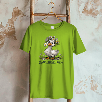 Damen T-Shirt Gänseblümchen