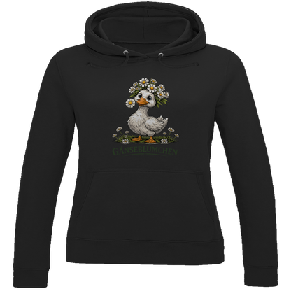 Damen Hoodie Gänseblümchen