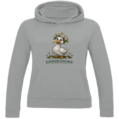 Damen Hoodie Gänseblümchen
