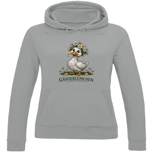 Damen Hoodie Gänseblümchen