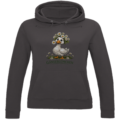Damen Hoodie Gänseblümchen