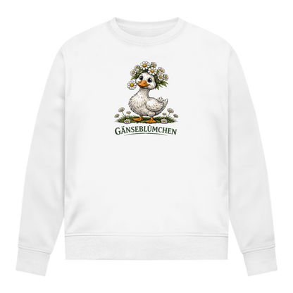 Damen Sweatshirt Gänseblümchen
