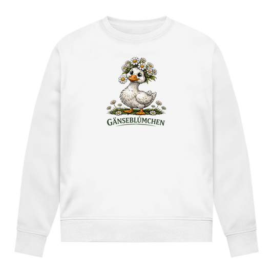 Damen Sweatshirt Gänseblümchen