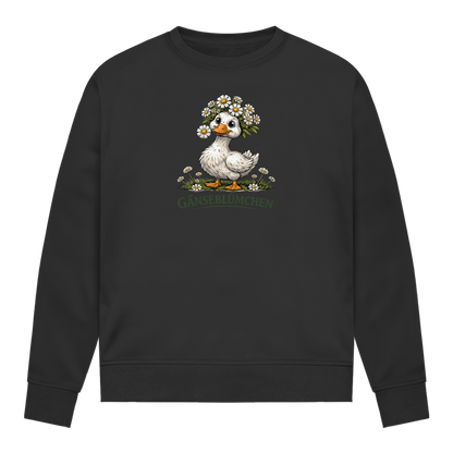 Damen Sweatshirt Gänseblümchen