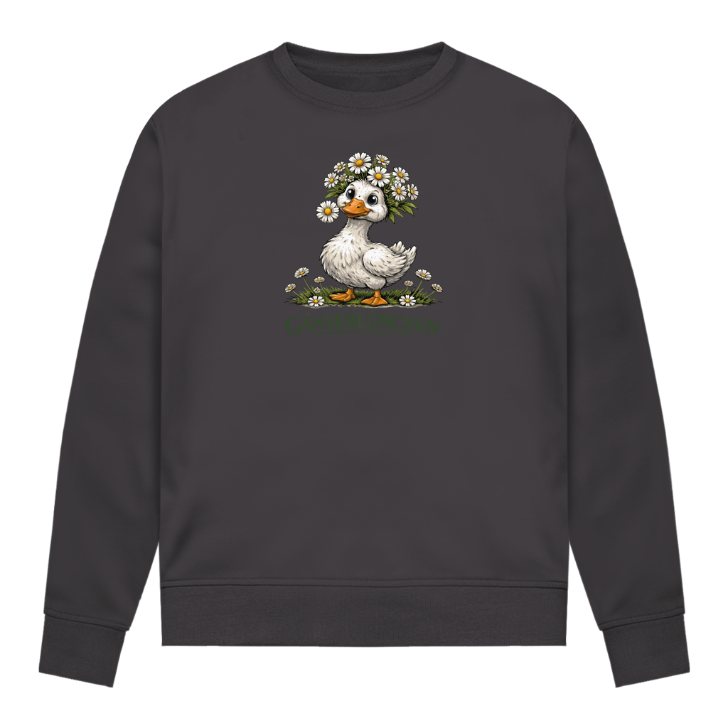 Damen Sweatshirt Gänseblümchen