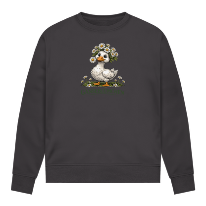 Damen Sweatshirt Gänseblümchen