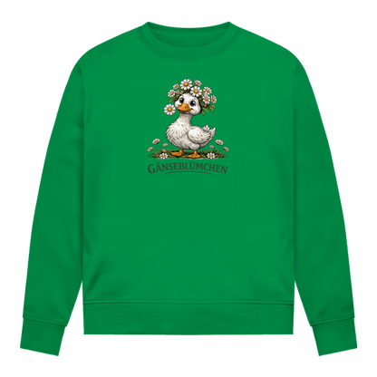 Damen Sweatshirt Gänseblümchen