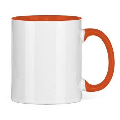 Tasse zweifarbig Gänseblümchen