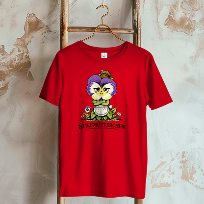 Damen T-Shirt Stiefmütterchen