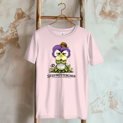 Damen T-Shirt Stiefmütterchen