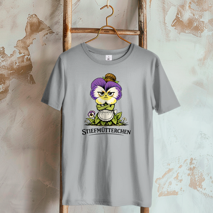 Damen T-Shirt Stiefmütterchen