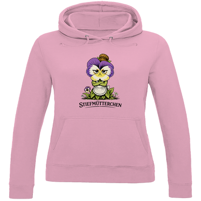Damen Hoodie Stiefmütterchen