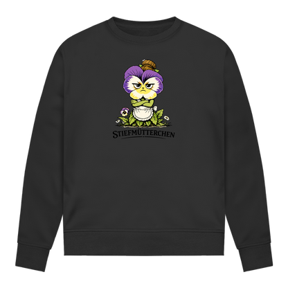 Damen Sweatshirt Stiefmütterchen