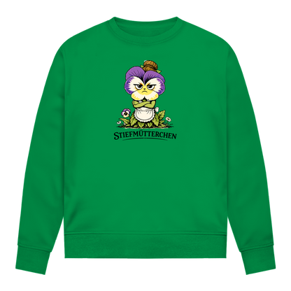 Damen Sweatshirt Stiefmütterchen
