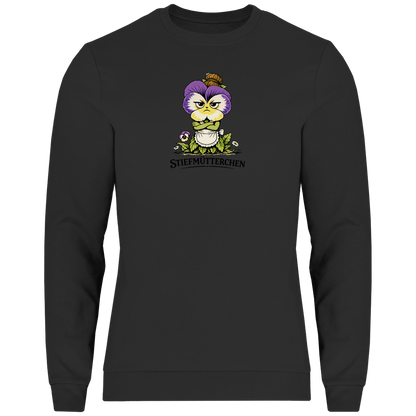 Herren Sweatshirt Stiefmütterchen